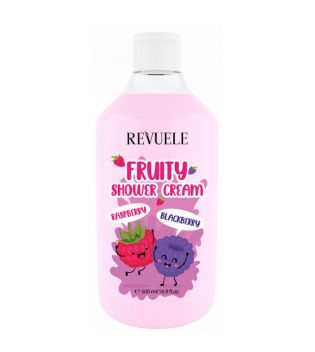 Revuele - Shower cream Fruity Shower Cream - Raspberry and blackberry
