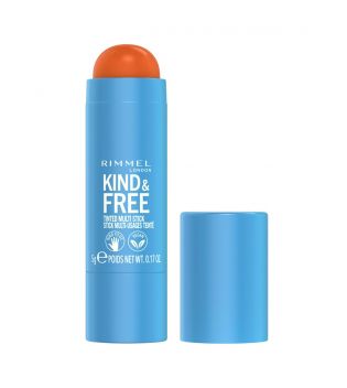 Rimmel London - *Kind & Free* - Blush and lipstick stick Tinted Multi-Stick - 004: Tangerine Dream