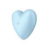 Satisfyer - Clitoral Stimulator Cutie Heart - Blue