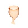 Satisfyer - Menstrual Cup Kit Feel Secure (15 + 20 ml) - Orange