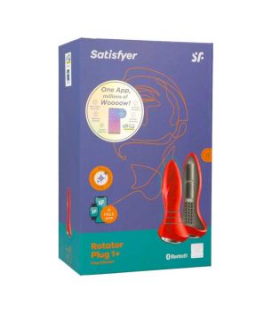 Satisfyer - Vibrator Rotator Plug+ App Connect