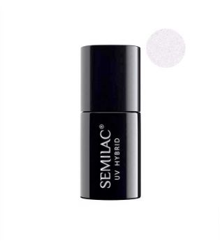 Semilac - Semi-permanent nail polish - 092: Shimmering White