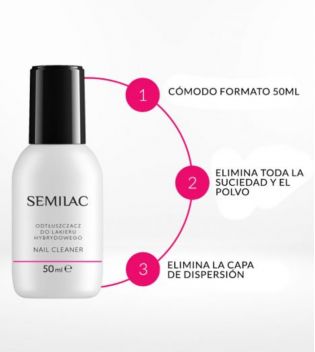 Semilac - Semilac semi-permanent manicure set - ONE STEP