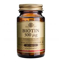 SOLGAR - Food Supplement - Biotin 300 mcg