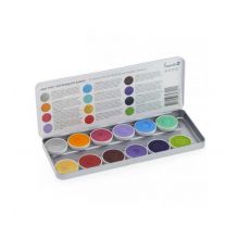 Superstar - Palette of 12 Aquacolors for face and body by Syl Verberk