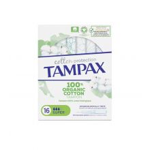 Tampax - Super tampons Cotton Protection - 16 units