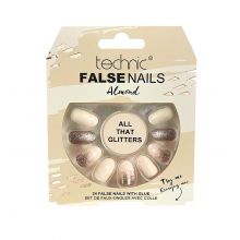 Technic Cosmetics - False Nails Almond - All That Glitters