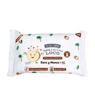 The Fruit Company - Hydroalcoholic Wipes - Coconut