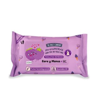 The Fruit Company - Biodegradable wipes - Blackberries