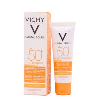 Vichy - *Capital Soleil* - 3 in 1 anti-stain treatment SPF50 + Idéal Soleil