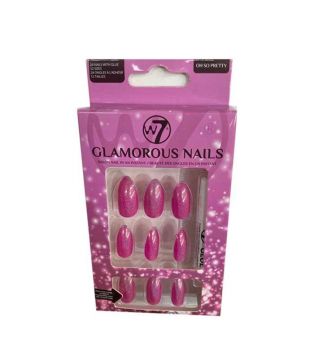 W7 - Glamorous Nails Artificial Nails - Oh So Pretty