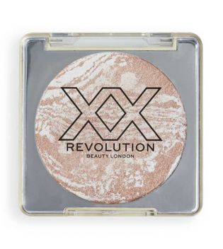 XX Revolution - Powder Bronzer Bronze Light Marbled Bronzer - Lovelorn Deep