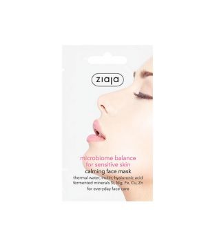 Ziaja - Microbiome facial mask - Soothing for sensitive skin