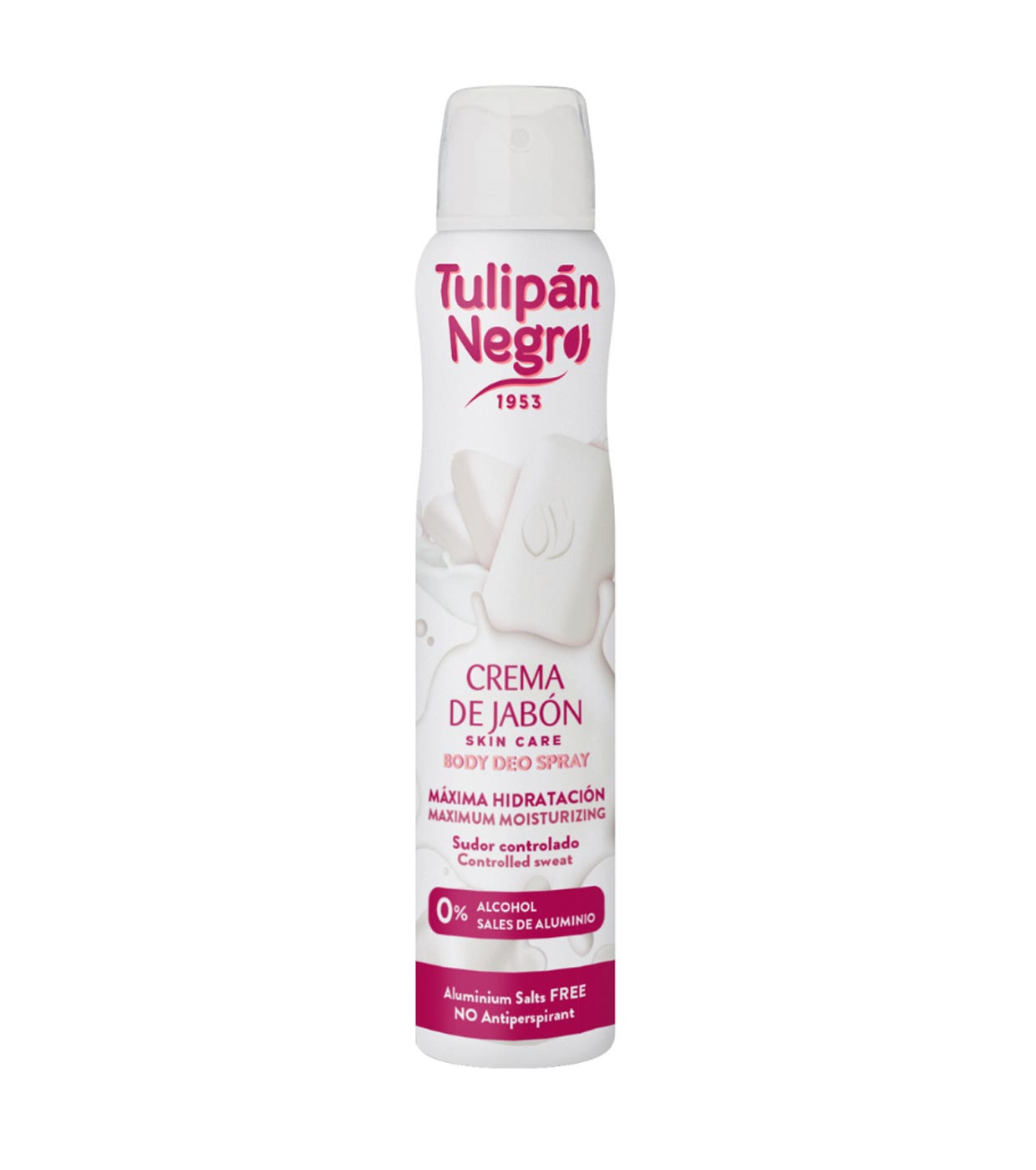 Roll-On Tulipan Negro Crema De Jabon Skin Care Sudor Controlador  Antitrasparente 